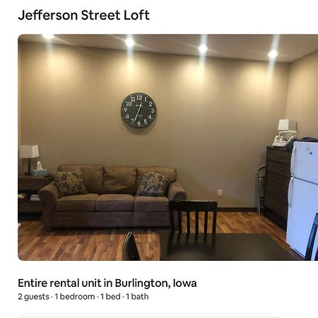 ברלינגטון Jefferson Street Loft 20 Day Minimum Stay מראה חיצוני תמונה